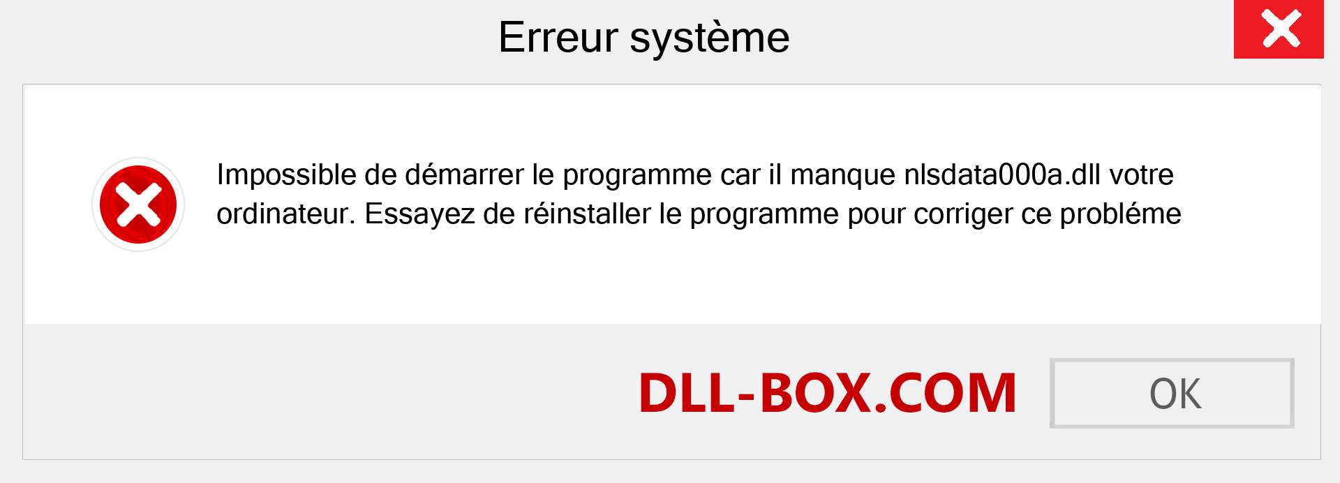 Le fichier nlsdata000a.dll est manquant ?. Télécharger pour Windows 7, 8, 10 - Correction de l'erreur manquante nlsdata000a dll sur Windows, photos, images